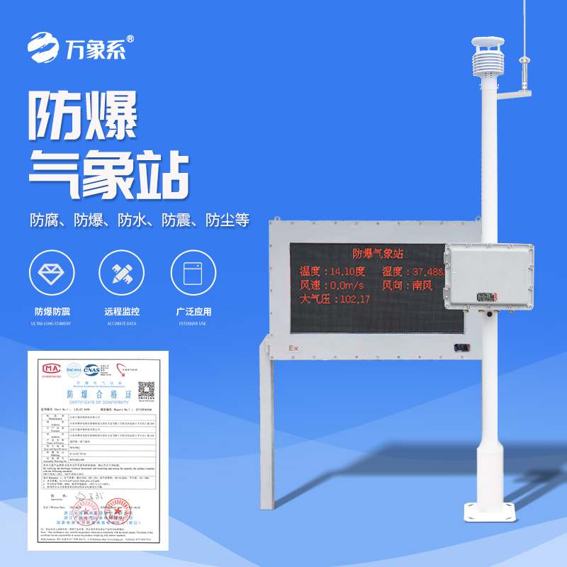 防爆氣象環境監測站，看防爆站如何守護化工安全！